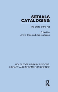 Abbildung von: Serials Cataloging - Routledge
