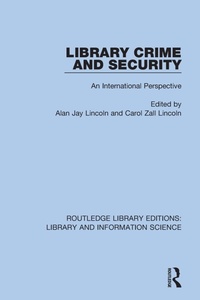 Abbildung von: Library Crime and Security - Routledge