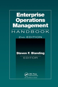 Enlarge image Cover: Enterprise Operations Management Handbook, Second Edition - CRC Press