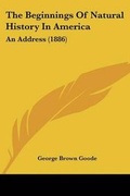 Cover: The Beginnings Of Natural History In America - Kessinger Publishing
