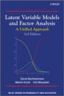 Cover: Latent Variable Models and Factor Analysis - Wiley