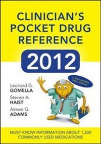 Enlarge image Cover: Clinicians Pocket Drug Reference 2012 - McGraw-Hill Medical
