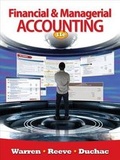 Cover: Financial and Managerial Accounting - CENGAGE Learning Custom Publishing