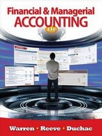 Enlarge image Cover: Financial and Managerial Accounting - CENGAGE Learning Custom Publishing