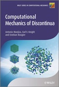 Cover: Computational Mechanics of Discontinua - Wiley