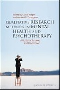 Cover: Qualitative Research Methods in Mental Health and Psychotherapy - A Guide for Students and Practitioners - Wiley