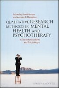 Enlarge image Cover: Qualitative Research Methods in Mental Health and Psychotherapy - A Guide for Students and Practitioners - Wiley