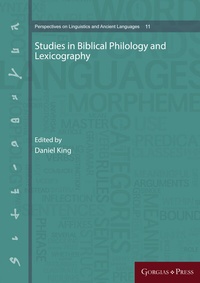 Abbildung von: Studies in Biblical Philology and Lexicography - Gorgias Press