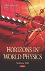 Cover: Horizons in World Physics. Volume 300 - Nova Science Publishers Inc