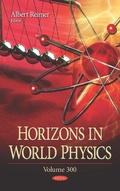 Cover: Horizons in World Physics. Volume 300 - Nova Science Publishers Inc