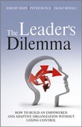 Cover: The Leader's Dilemma - Jossey-Bass