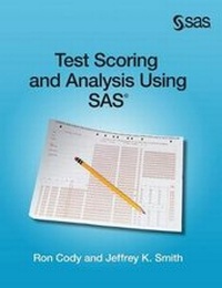 Enlarge image Cover: Test Scoring and Analysis Using SAS (Hardcover edition) - SAS Institute