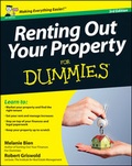 Cover: Renting Out Your Property For Dummies, 3rd UK Edition - Wiley