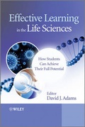 Cover: Effective Learning in the Life Sciences - Wiley