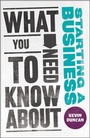 Cover: What You Need to Know about Starting a Business - Wiley