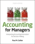 Cover: Accounting For Managers - Wiley