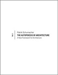 Cover: The Autopoiesis of Architecture - Wiley