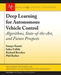Cover: Deep Learning for Autonomous Vehicle Control - Morgan & Claypool Publishers