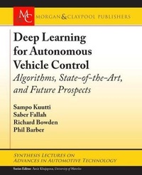 Enlarge image Cover: Deep Learning for Autonomous Vehicle Control - Morgan & Claypool Publishers