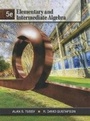 Cover: Elementary and Intermediate Algebra - CENGAGE Learning Custom Publishing