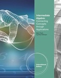 Cover: Intermediate Algebra - Brooks/Cole