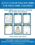 Cover: Preschool Art Ideas (A full color tracing book for preschool children 1) - Activity Books for Toddlers