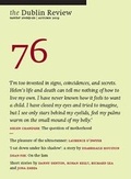 Cover: The Dublin Review: Autumn 2019: Number 76 - Dublin Review Books