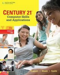 Enlarge image Cover: Century 21A (R) Computer Skills and Applications, Lessons 1-90 - South Western Educational Publishing