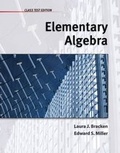 Cover: Elementary Algebra - Brooks/Cole