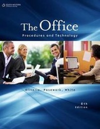 Enlarge image Cover: The Office : Procedures and Technology - South-Western College Publishing
