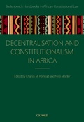 Cover: Decentralization and Constitutionalism in Africa - OUP eBook