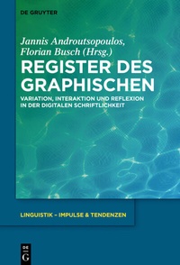 Abbildung von: Register des Graphischen - De Gruyter