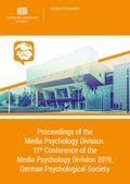 Cover: Proceedings of the Media Psychology Division. 11th Conference of the Media Psychology Division 2019, German Psychological Society - Universit&auml;tsverlag Chemnitz