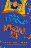 Cover: The Absolutely True Adventures of Daydreamer Dev (Omnibus Edition, 3 in 1) - Puffin
