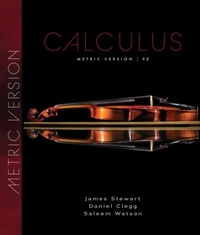 Enlarge image Cover: Calculus, Metric Edition - Brooks/Cole
