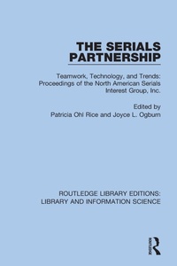 Abbildung von: The Serials Partnership - Routledge