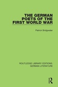 Cover: The German Poets of the First World War - Routledge
