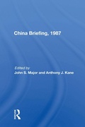 Cover: China Briefing, 1987 - Routledge