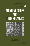 Cover: Alkylene Oxides and Their Polymers - CRC Press