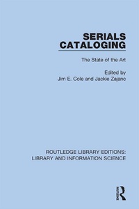 Abbildung von: Serials Cataloging - Routledge