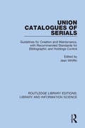 Cover: Union Catalogues of Serials - Routledge