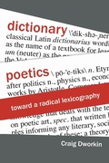 Cover: Dictionary Poetics - Fordham University Press
