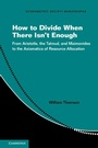 Cover: How to Divide When There Isn't Enough - Cambridge University Press