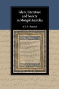 Cover: Islam, Literature and Society in Mongol Anatolia - Cambridge University Press