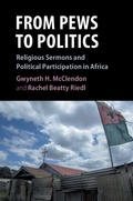 Cover: From Pews to Politics - Cambridge University Press