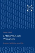 Cover: Entrepreneurial Vernacular - Johns Hopkins University Press