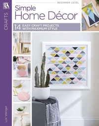 Enlarge image Cover: Simple Home Decor - Leisure Arts Inc