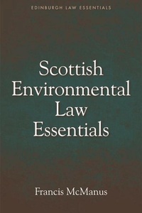 Bild: Scottish Environmental Law Essentials - Edinburgh University Press