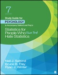 Cover: Study Guide for Psychology to Accompany Salkind and Frey's Statistics for People Who (Think They) Hate Statistics - SAGE Publications Inc