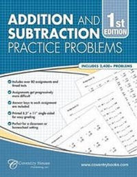 Enlarge image Cover: Addition and Subtraction Practice Problems - Coventry House Publishing